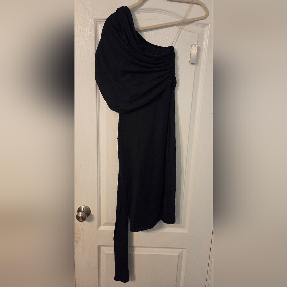 S By Serena One Shoulder Dress